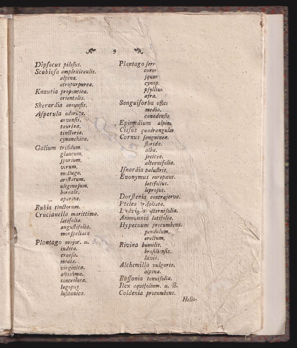 Carl Peter Thunberg : Horti Upsaliensis plantæ cultæ 1780-1800. Part. I-VII