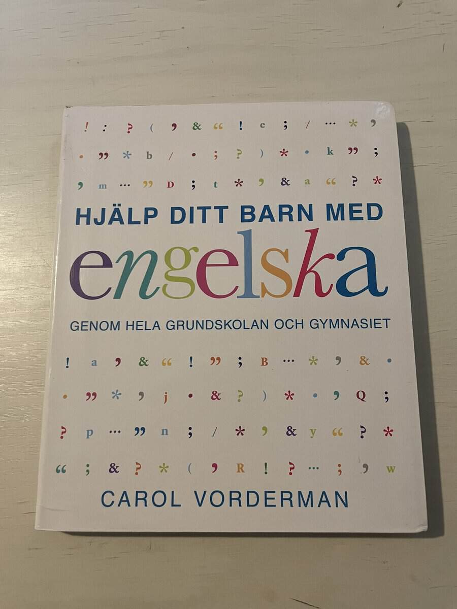 Carol Vorderman : Hjälp ditt barn med engelska genom hela grundskolan och gymnasiet