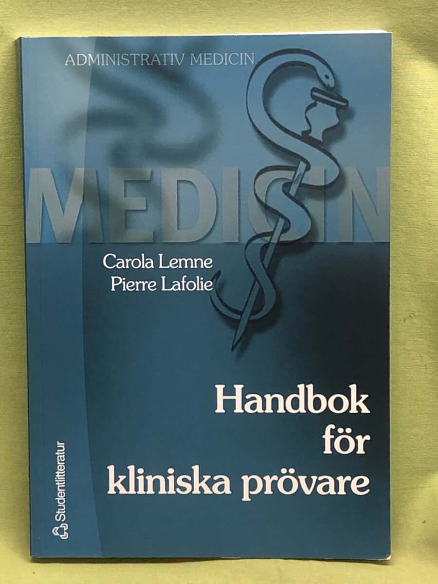 Carola Lemne : Handbok för kliniska prövare