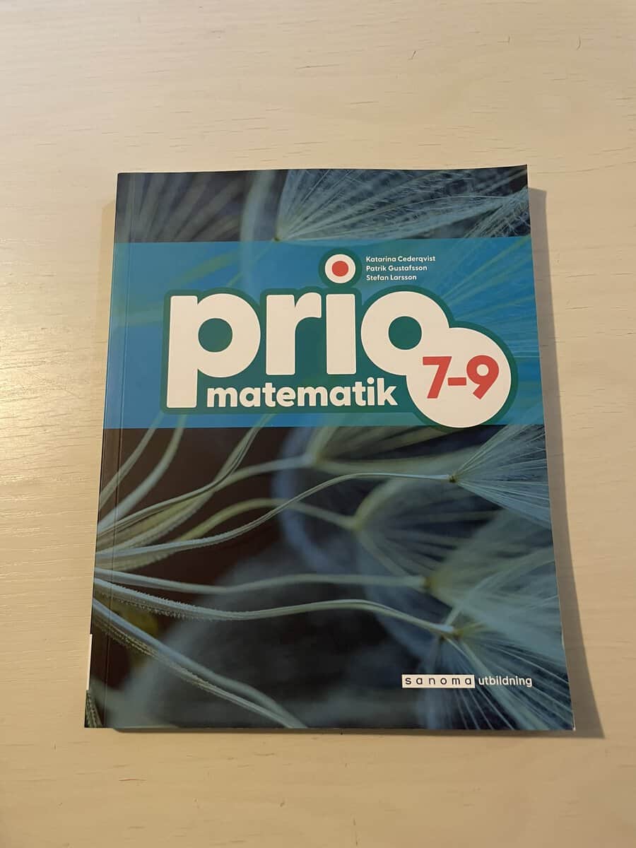 Cederqvist, Katarina, Gustafsson, Patrik, Larsson, Stefan : Prio matematik 7-9