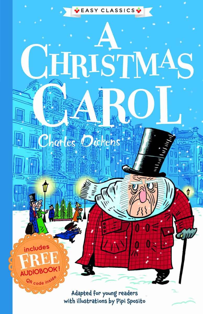 Charles Dickens : A Christmas Carol (lättläst) (med bonusmaterial)
