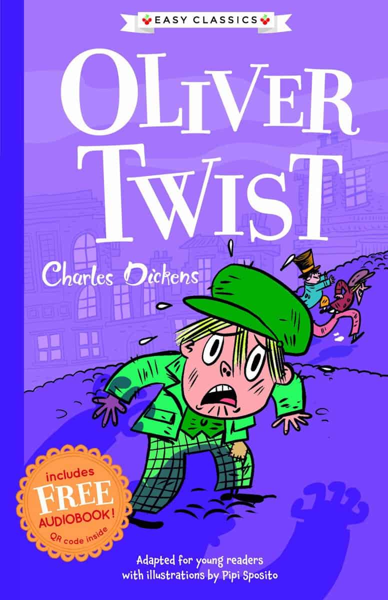 Charles Dickens : Oliver Twist (lättläst) (med bonusmaterial)