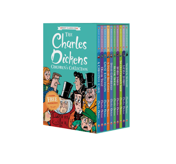 Charles Dickens : The Charles Dickens Children's Collection (lättläst med bonusmaterial)