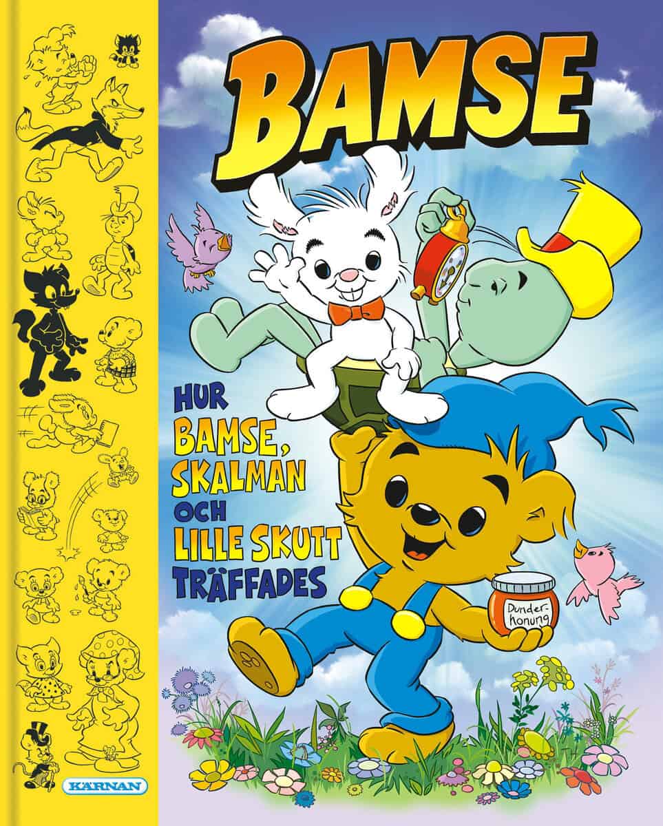 Charlotta Borelius : Hur Bamse, Skalman och Lille Skutt träffades