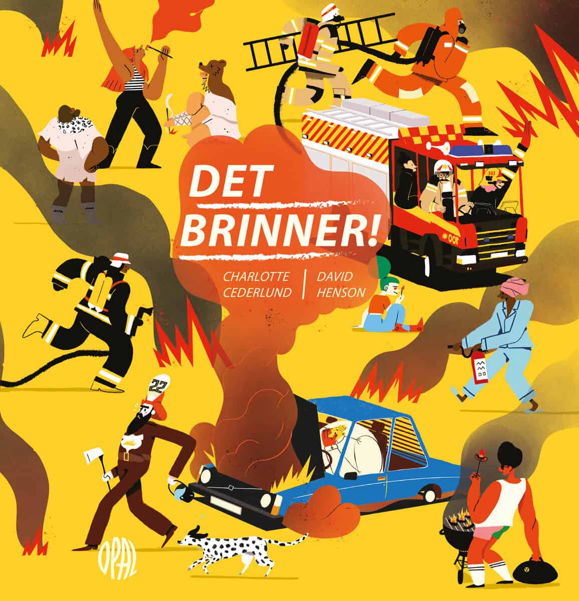 Charlotte Cederlund : Det brinner!