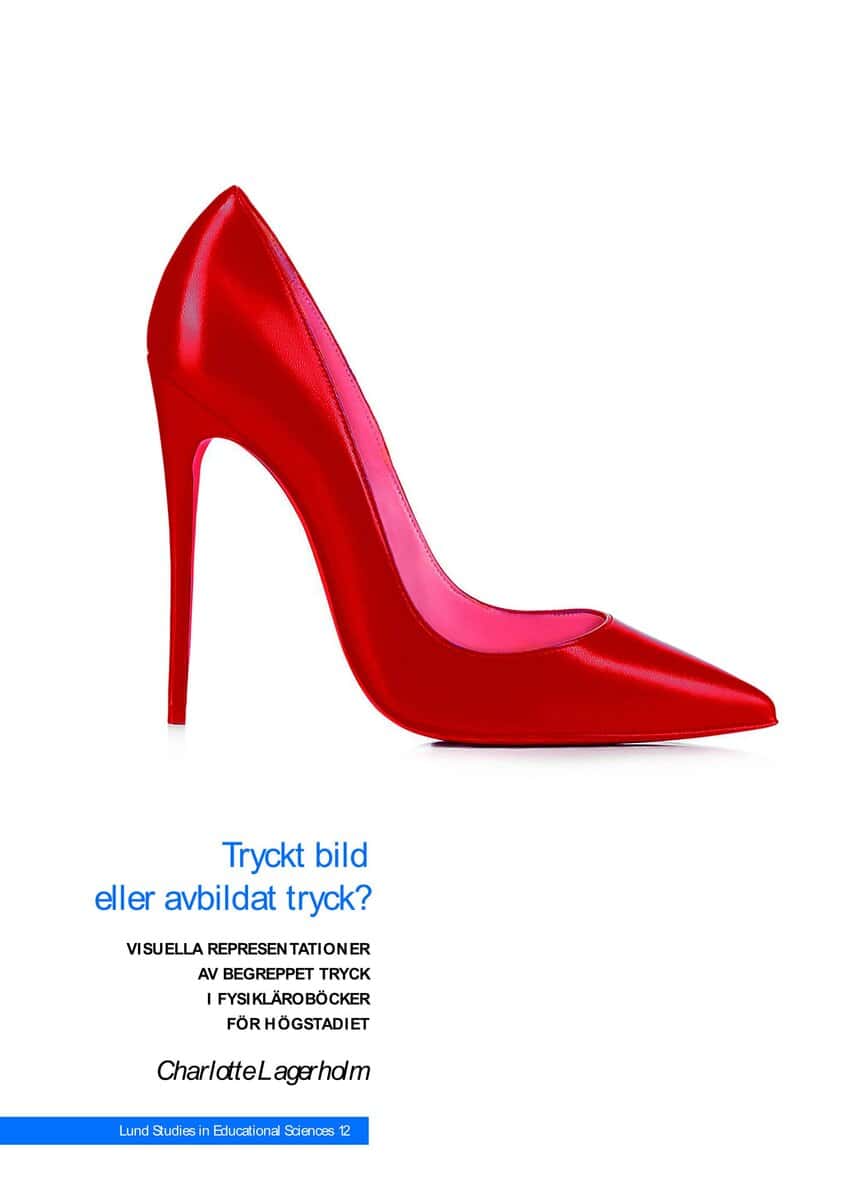 Charlotte Lagerholm : Tryckt bild eller avbildat tryck?