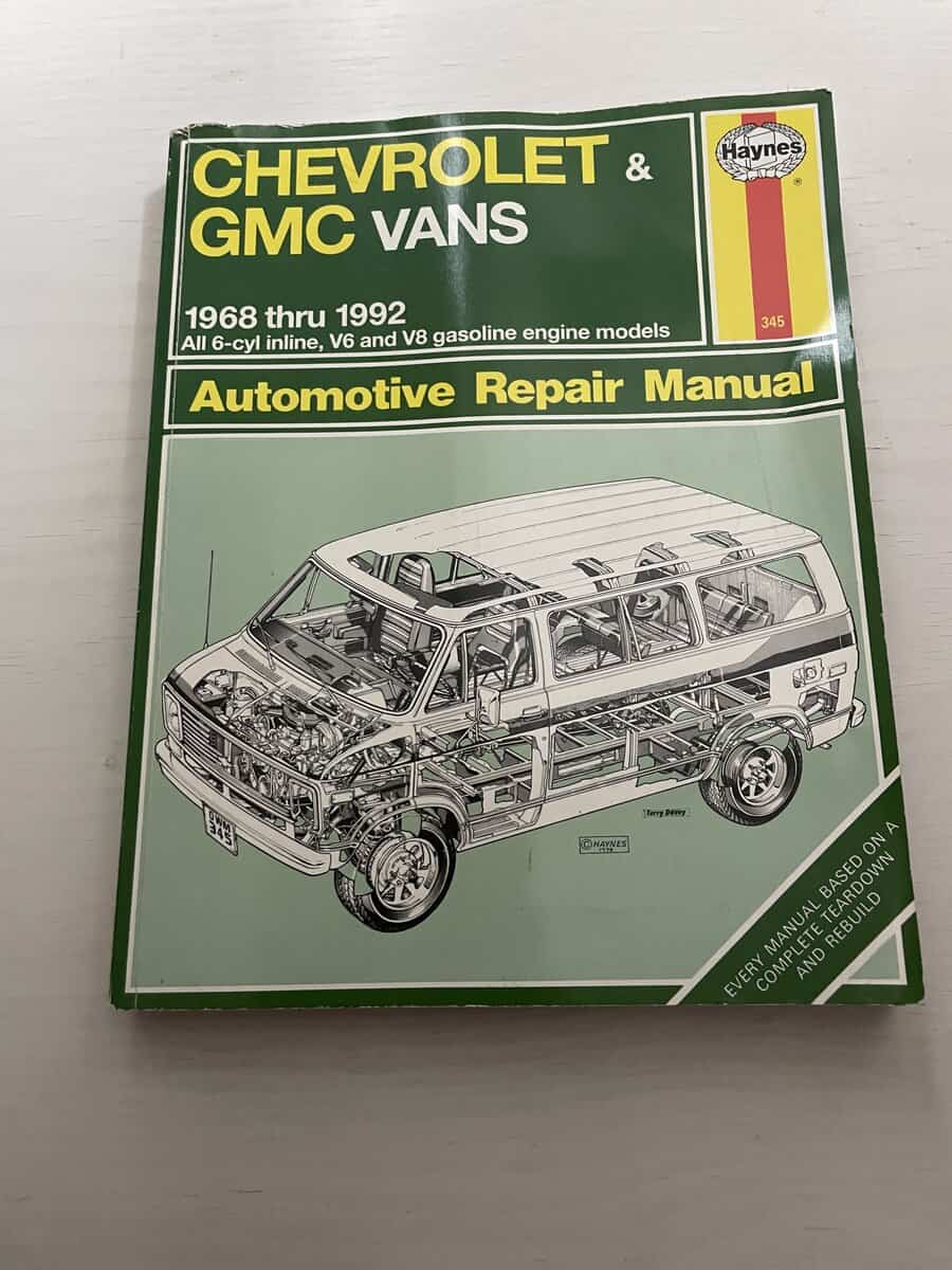 Chevrolet & GMC Vans - 1968 thru 1992 -  Automotive Repair Manual