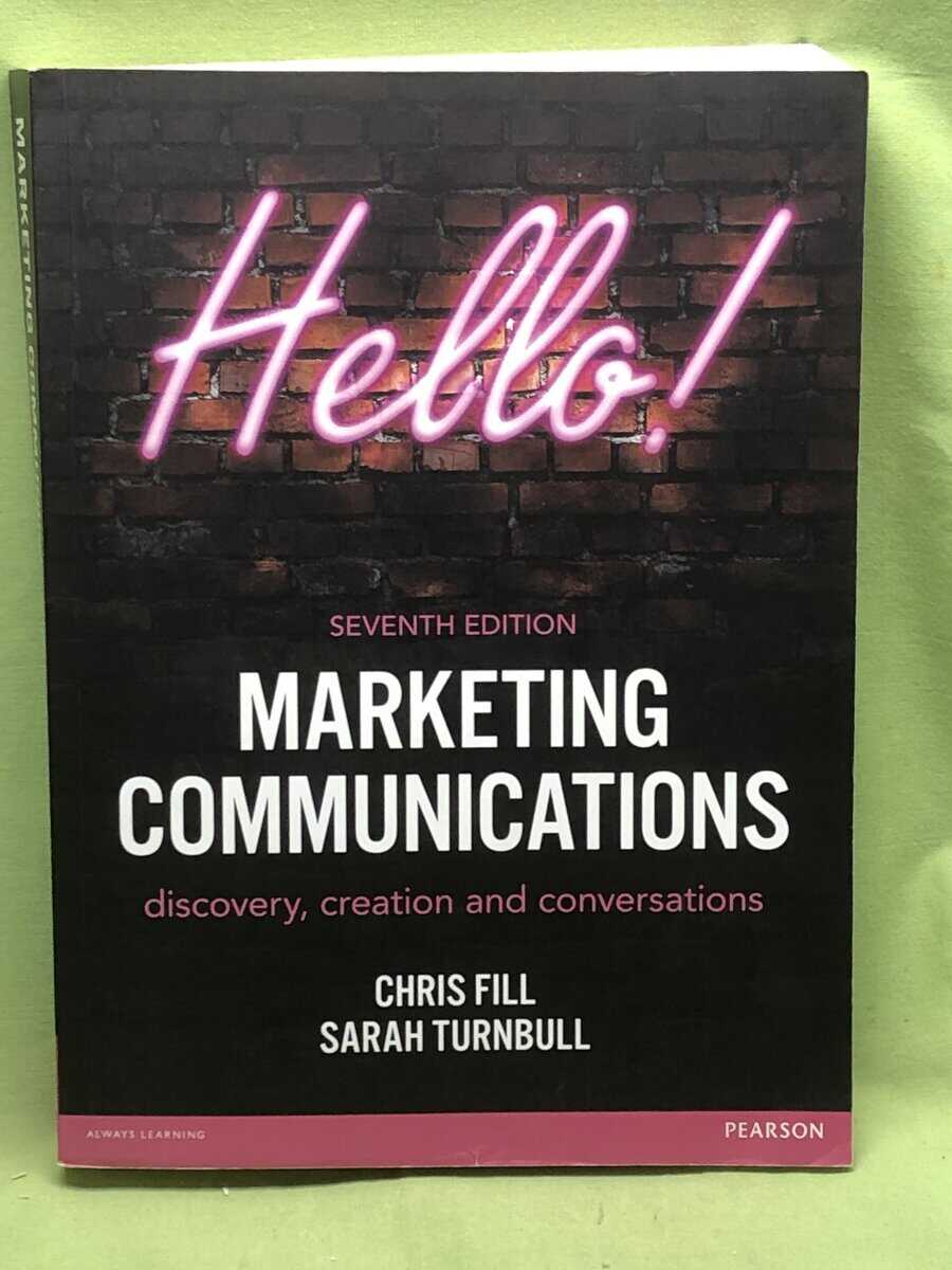 Chris. Fill : Marketing communications