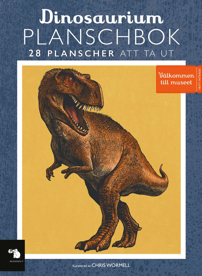 Chris Wormell : Dinosaurium Planschbok