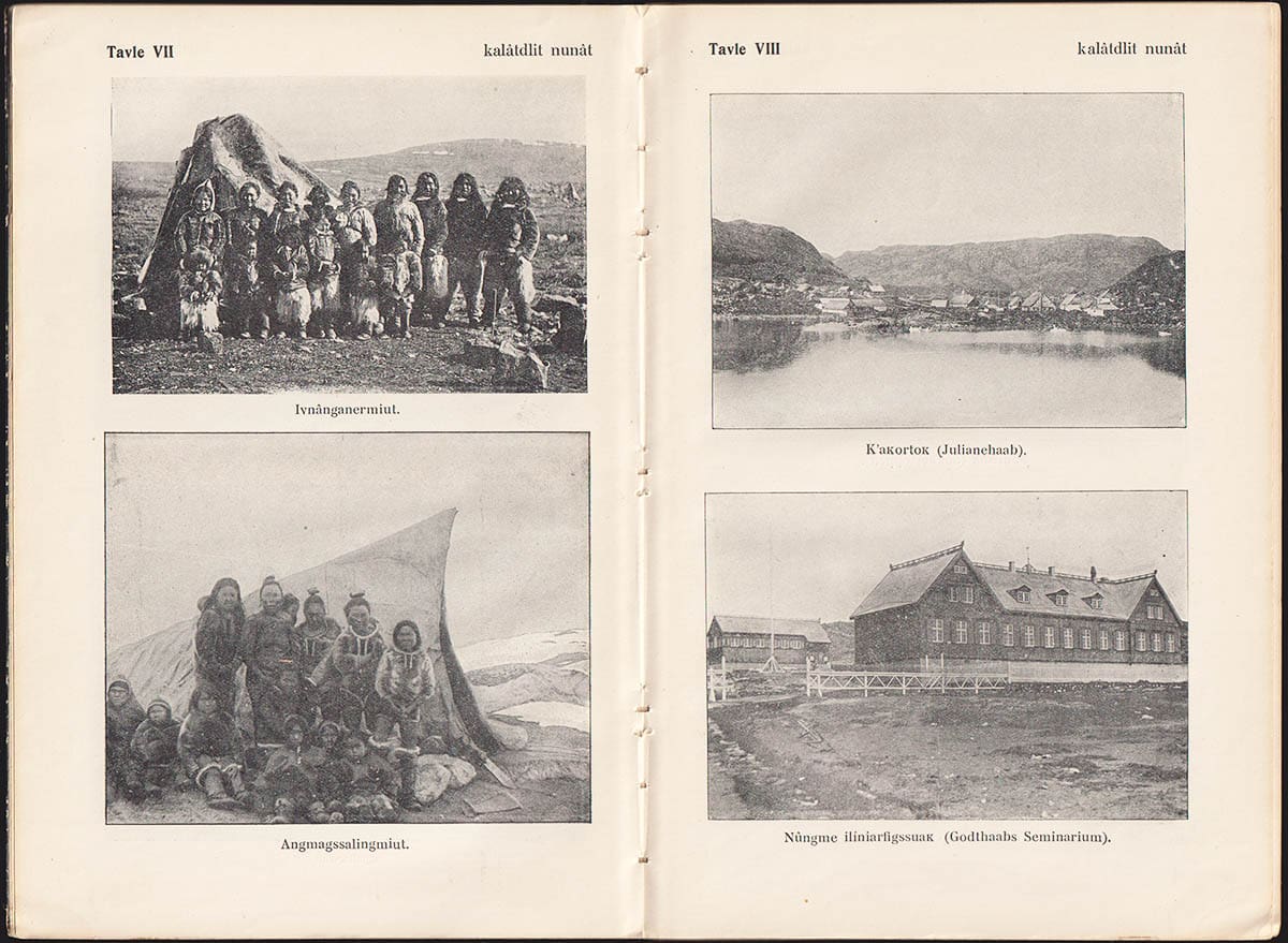 Christensen, C. C. ; Krogsgaard, A. M. R : Nunalerutit ássiliartait. Iluarsáussissut (grönländsk skolbok)