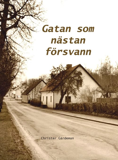 Christer Gärdeman : Gatan som nästan försvann