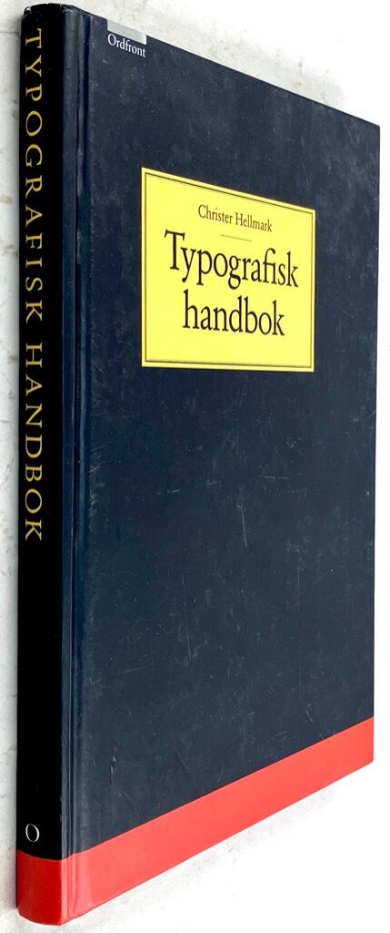 Christer Hellmark : Typografisk handbok