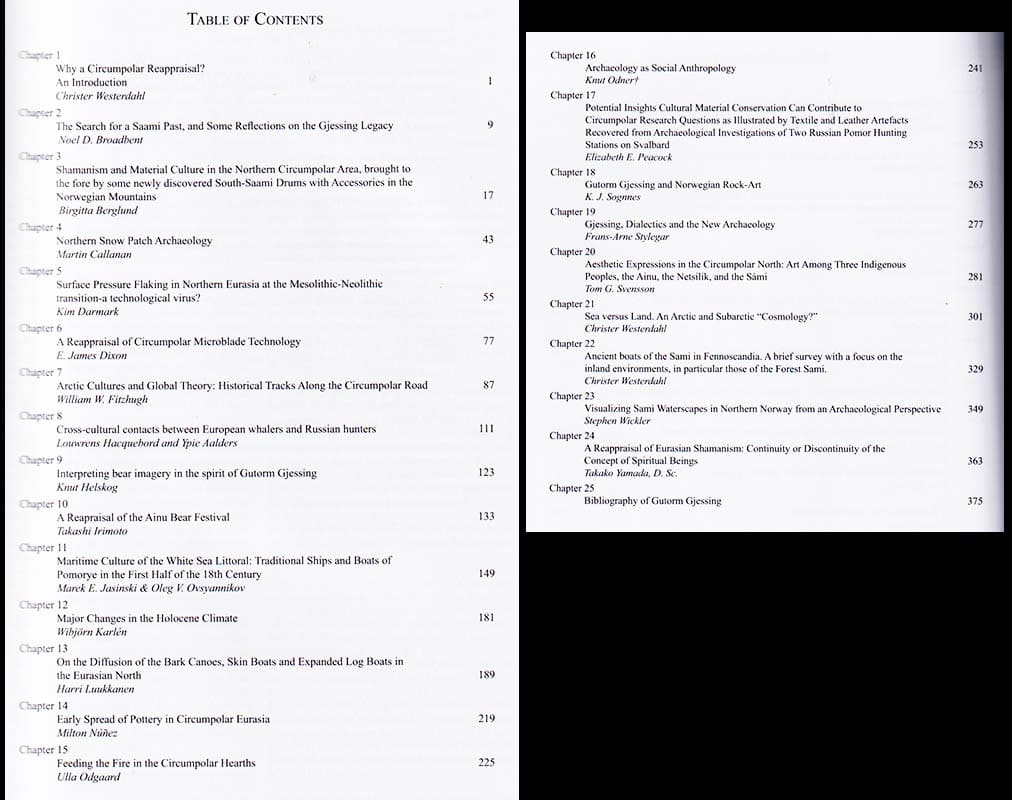 Christer Westerdahl : A circumpolar reappraisal