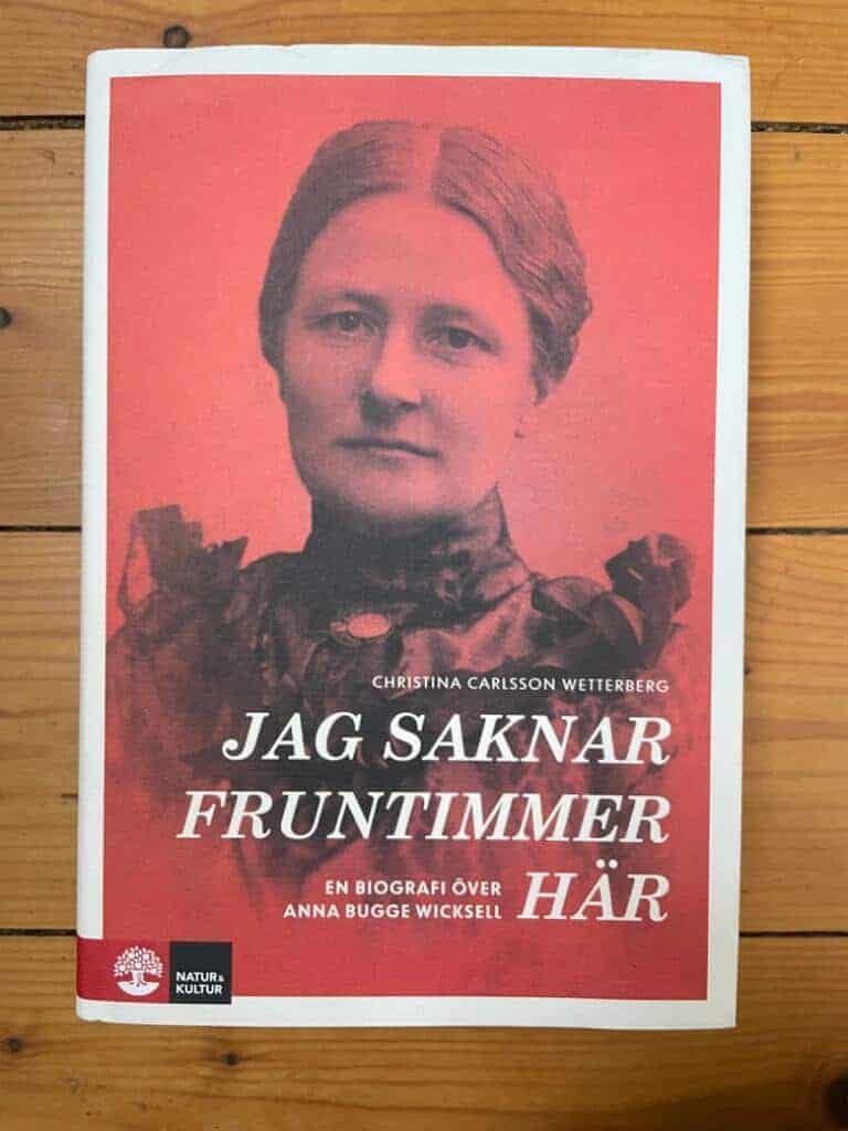 Christina Carlsson Wetterberg : Jag saknar fruntimmer här