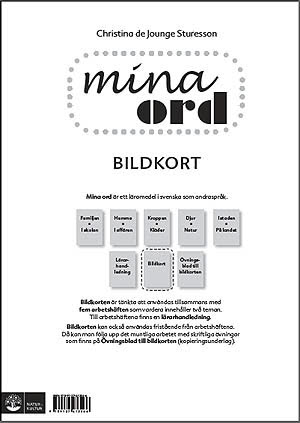 Christina de Jounge-Sturesson : Mina ord Bildkort, andra upplagan