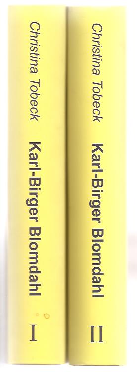 Christina. Tobeck : Karl-Birger Blomdahl - En musikbiografi med inriktning på förhållandet mellan ord och ton i hans tidiga produktion. Del 1 & 2.