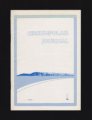 Circumpolar Journal. Volume 1, 1986 [första numret]