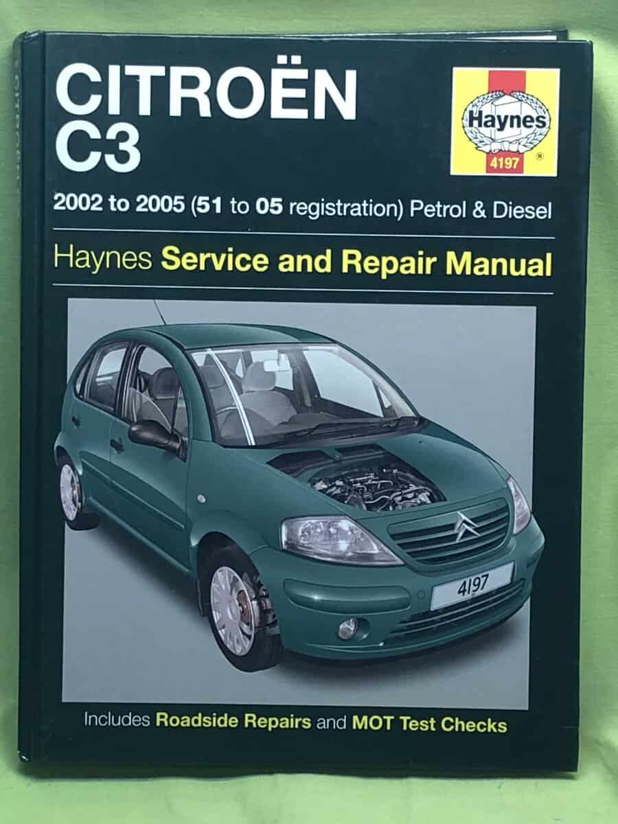 Citroen C3 Petrol and Diesel Service and Repair Manual
