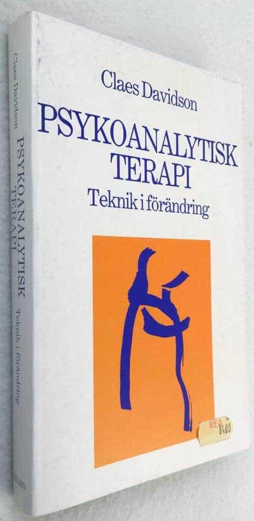 Claes Davidson : Psykoanalytisk terapi