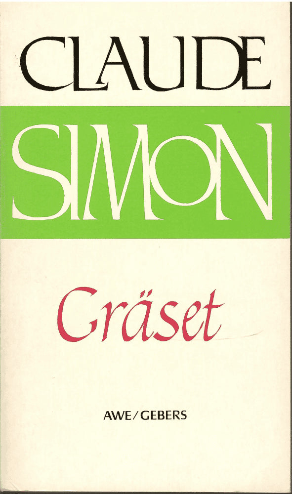 Claude Simon : Gräset