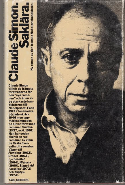 Claude Simon : Saklära
