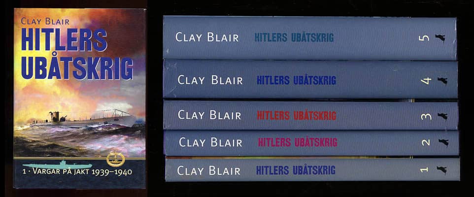 Clay Blair : Hitlers ubåtskrig. Del 1-5 (komplett)