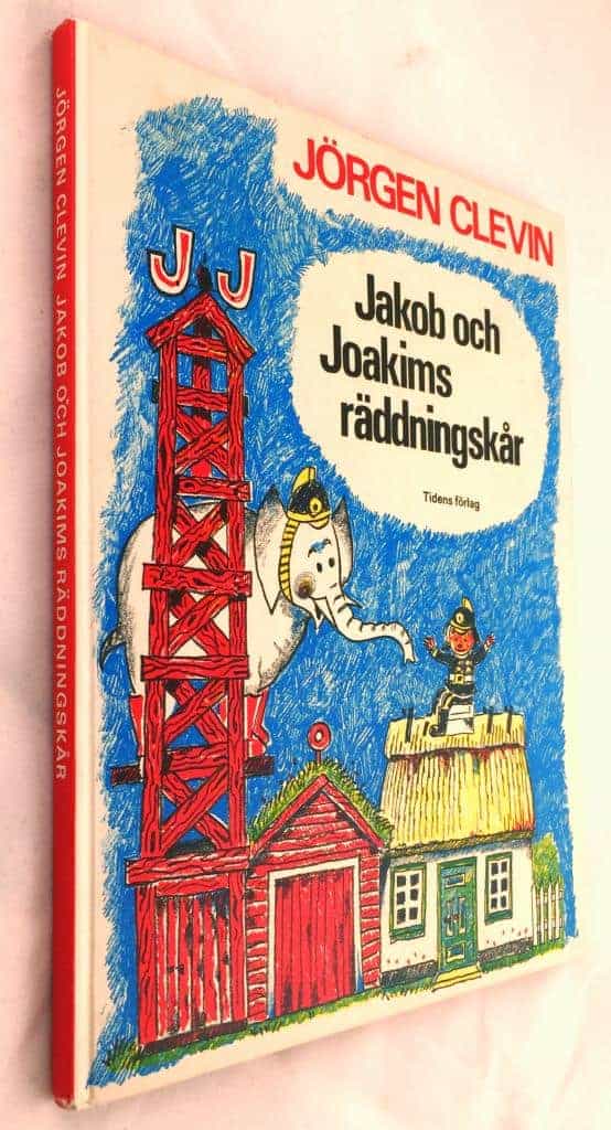 Clevin, Jørgen [Jörgen] ; Ivarsson, Majken : Jakob och Joakims räddningskår
