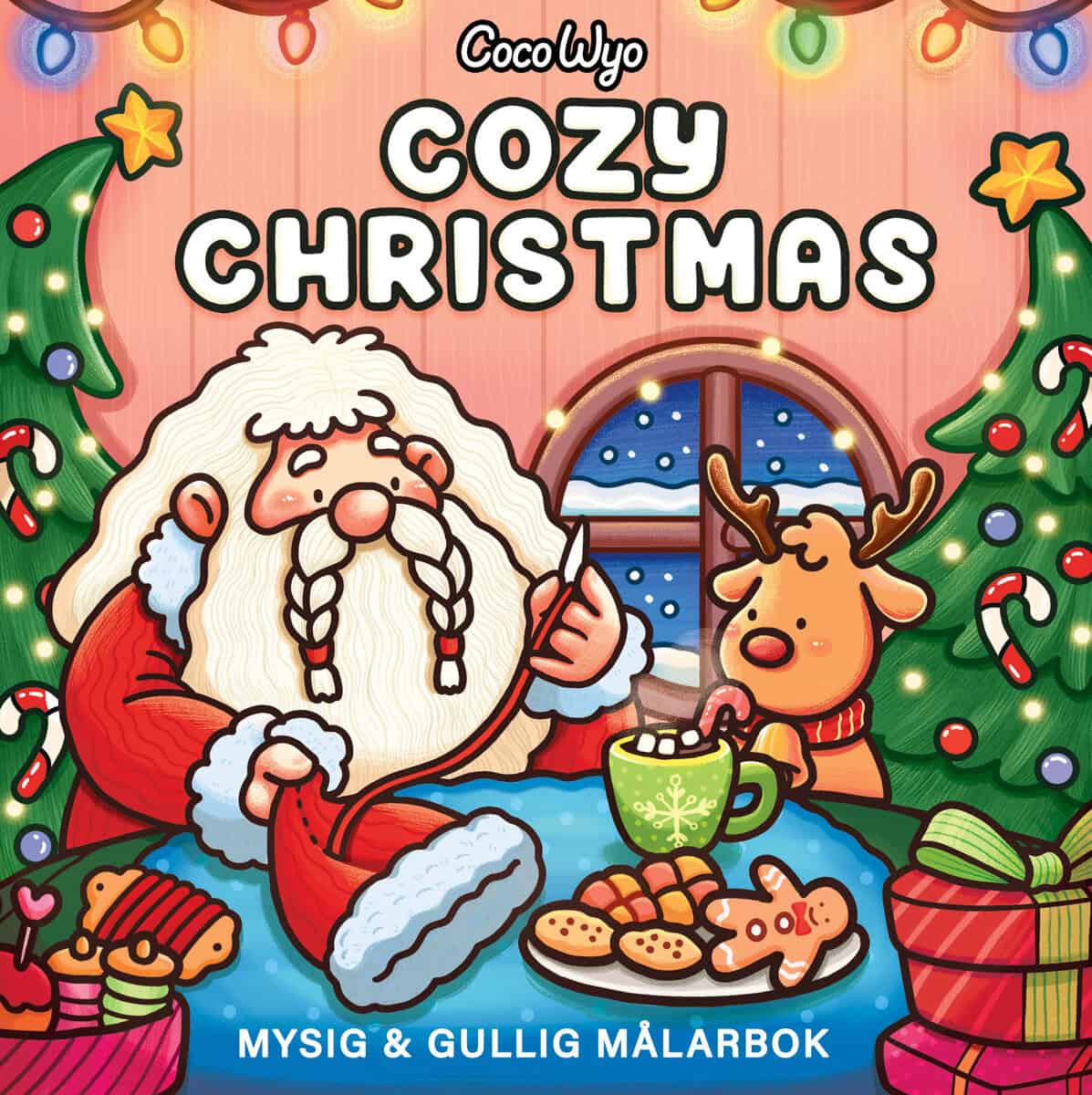 Coco Wyo : Cozy Christmas. Mysig och gullig Cozy Coloring