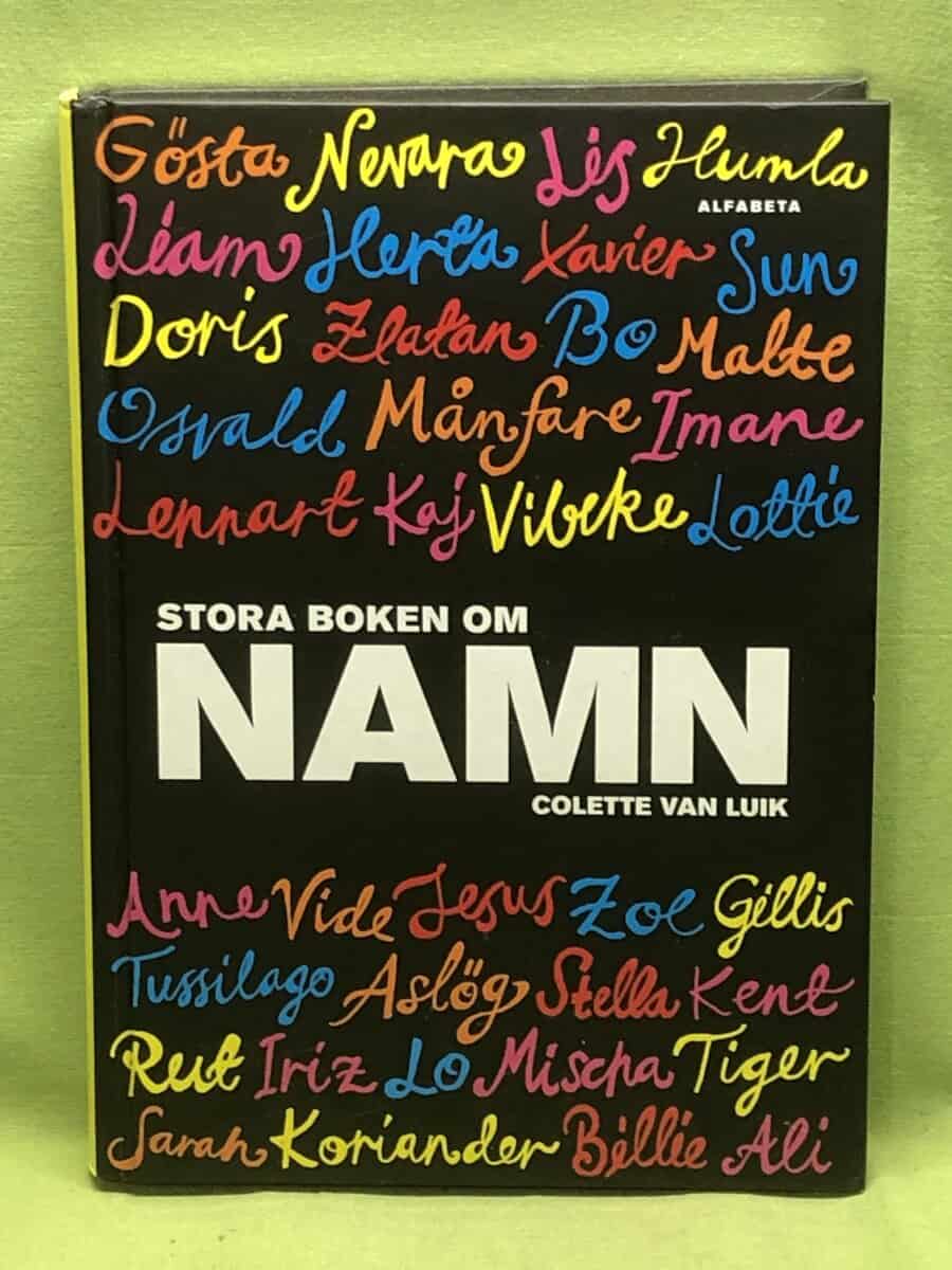 Colette van Luik : Stora boken om namn