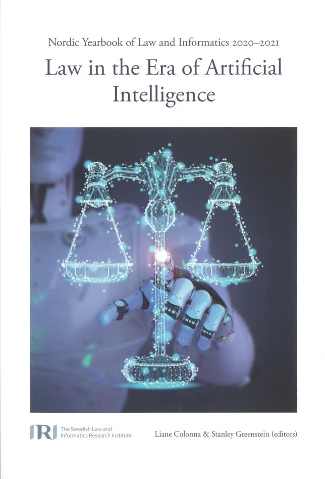 Colonna, Liane ; Greenstein, Stanley [red.] : Nordic Yearbook of Law and Informatics 2020-2021