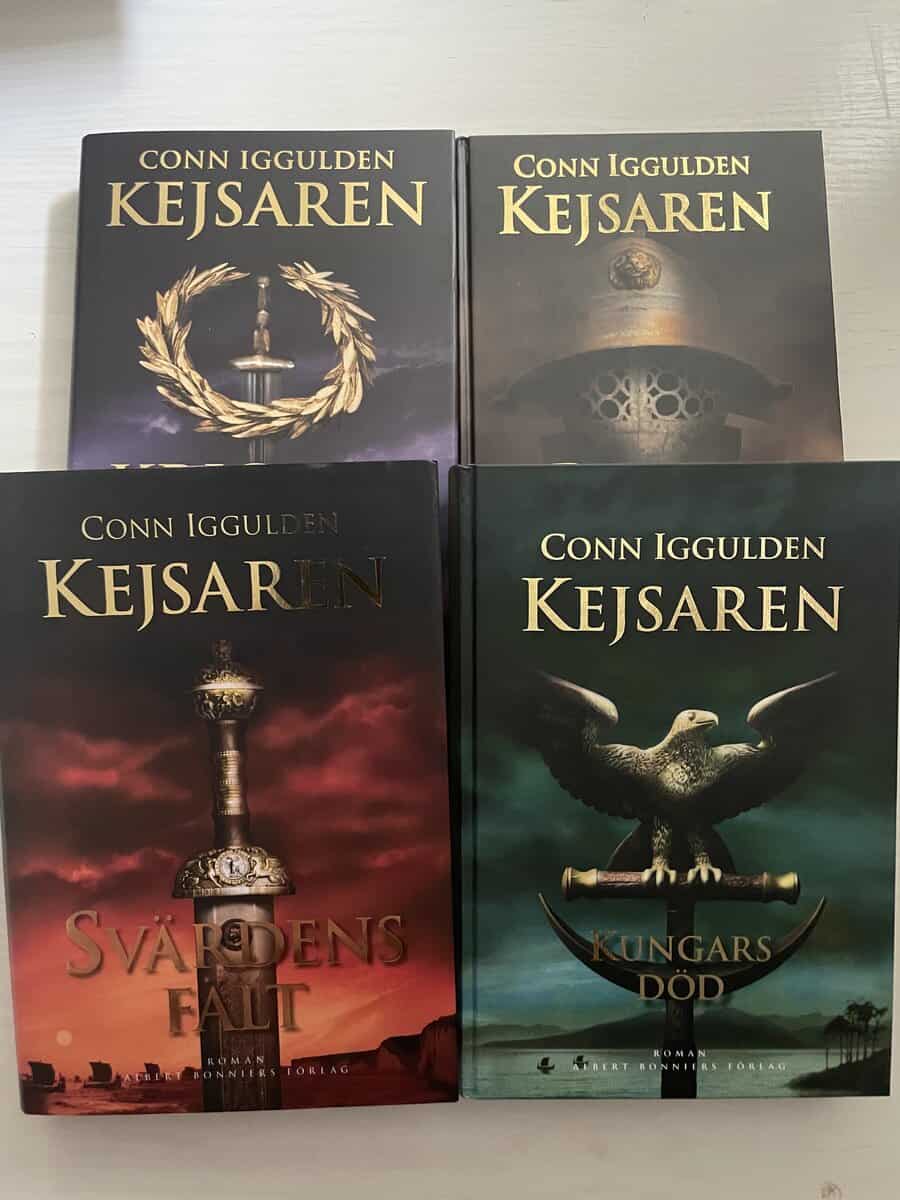 Conn Iggulden : Kejsaren 1-4 - Hela serien - Roms portar - Kungars död - Svärdens fält - Krigets gudar