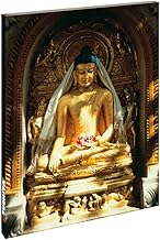 Connection Image : Blank Book, Buddha Statue Large (7.125' X 9'; 150 Unlined Pages; Hardbound)