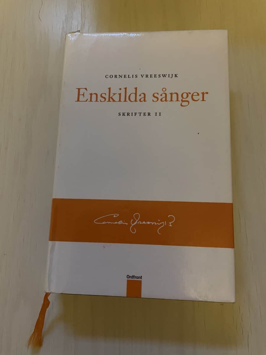 Cornelis Vreeswijk : Skrifter II (2) - Enskilda sånger