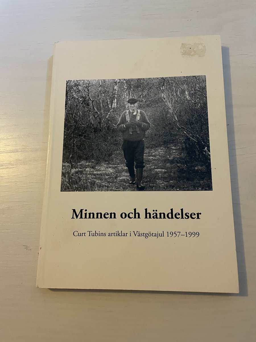 Curt Tubin : Minnen och händelser