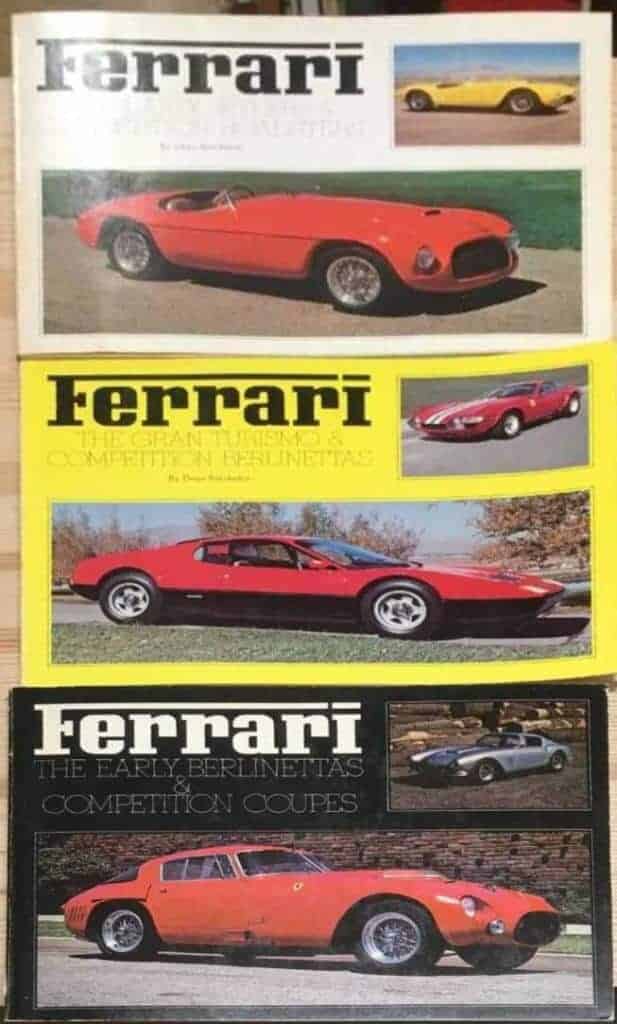 D Batchelor : Ferrari, 3 böcker