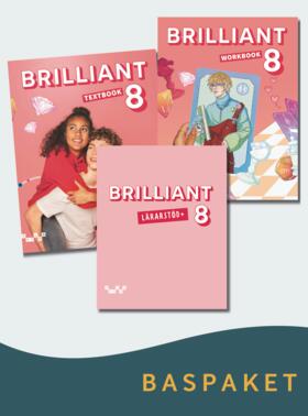 Daffue-Karsten, Louisa ; Kanervo, Pauliina ; Kauppinen, Joonas ; Ketonen, Saila ; Laitinen, Mikko | BRILLIANT 8 BASPAKET : Bok, Lärarstöd+ och Övningsmästaren