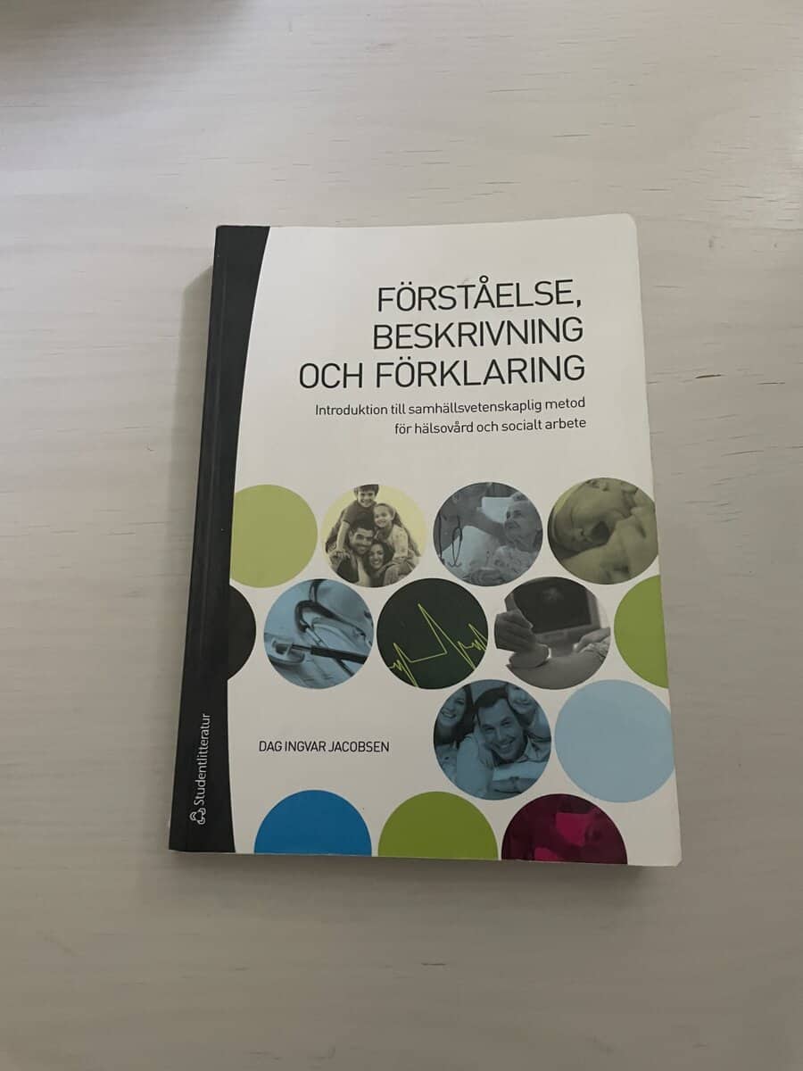 Dag Ingvar Jacobsen : Förståelse, beskrivning och förklaring