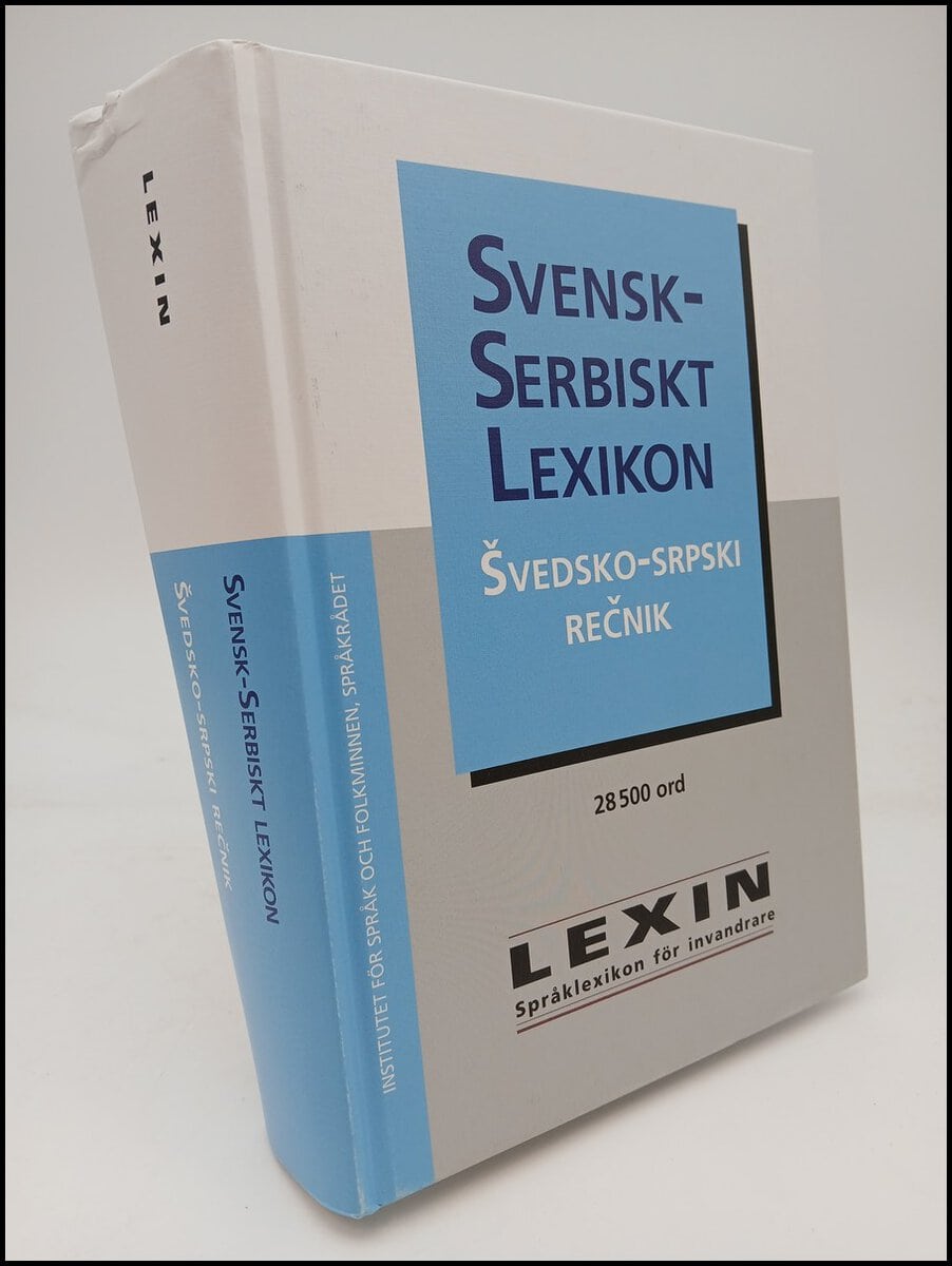 Dahl, Adolf ; Vukotić, Slobodanka : Svensk-serbiskt lexikon