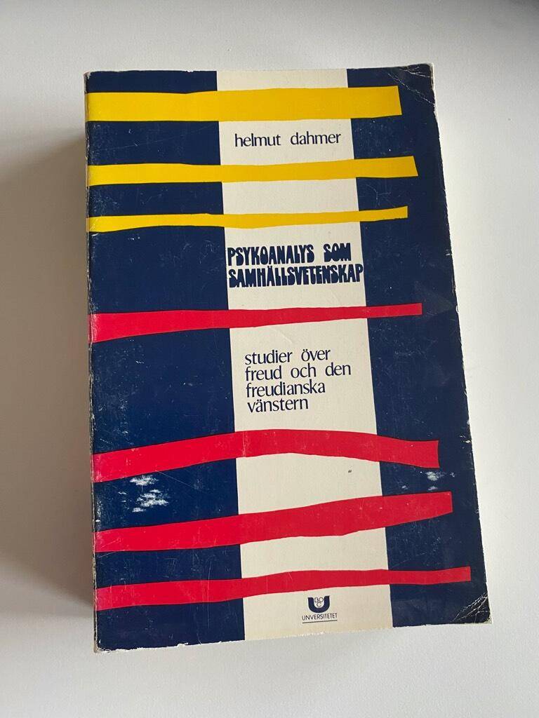 Dahmer, Helmut ; Apitzsch, Hartmut : Psykoanalys som samhällsvetenskap