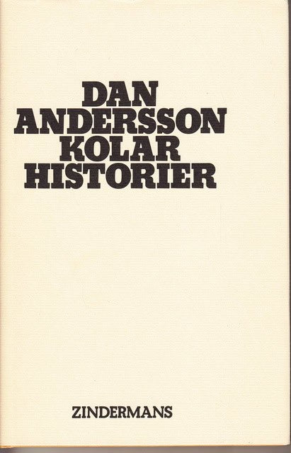 DAN. ANDERSSON : Kolarhistorier