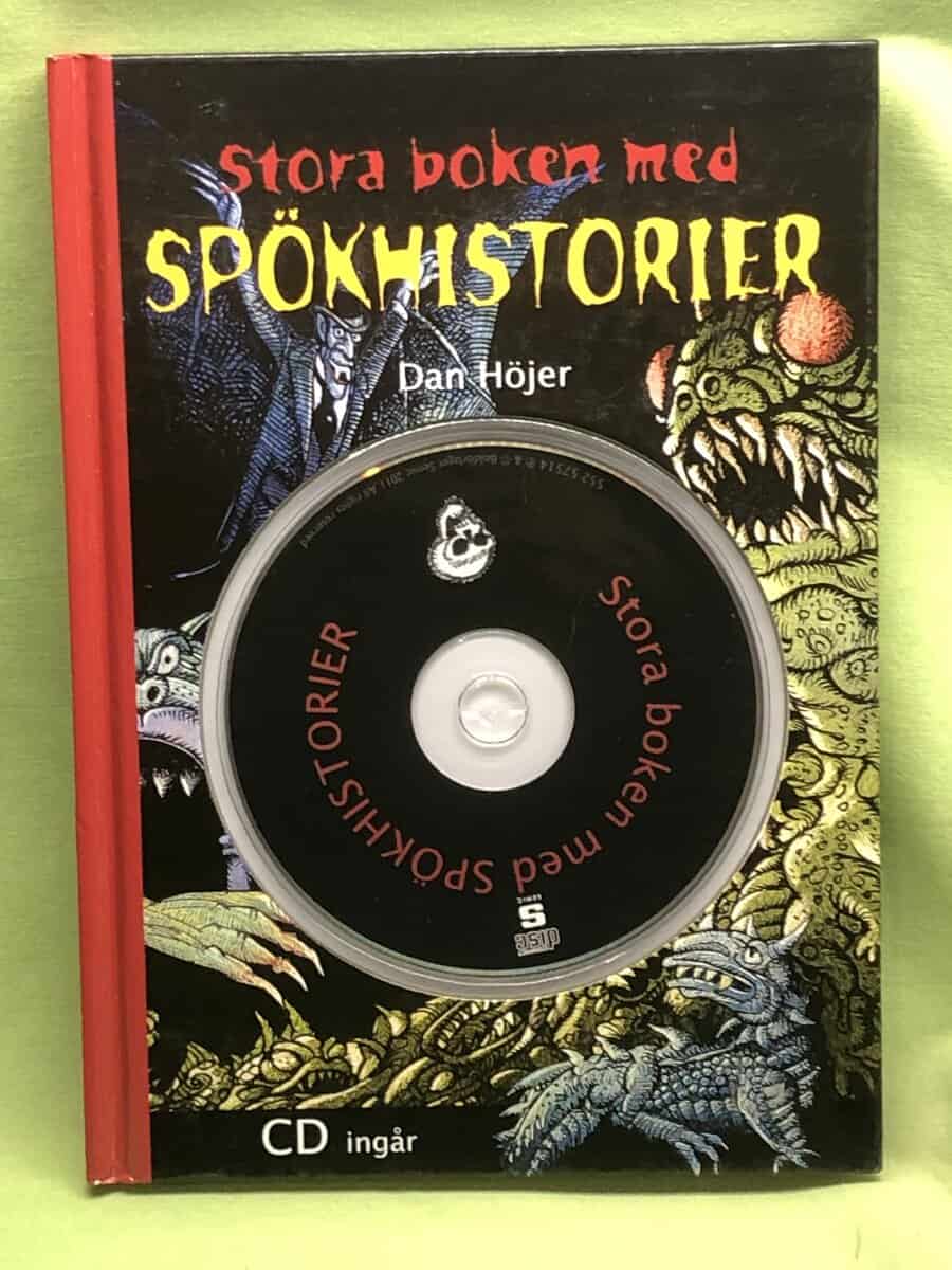 Dan Höjer : Stora boken med spökhistorier (inkl CD)