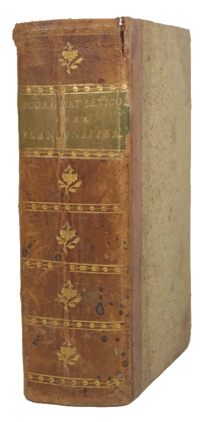 DANIEL DJURBERG : Geografiskt lexicon öwer Skandinavien eller de förenade rikena Swerige och Norige