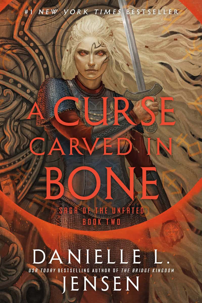 Danielle L. Jensen : A Curse Carved in Bone
