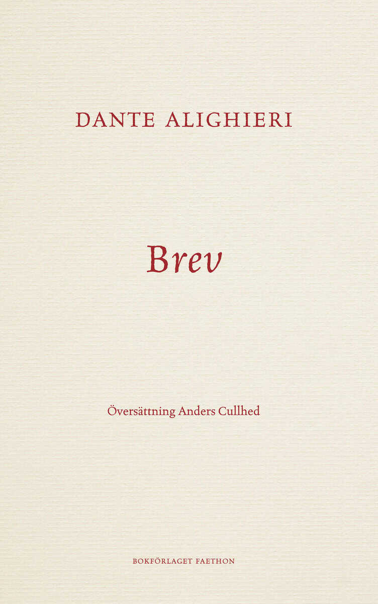Dante Alighieri : Brev