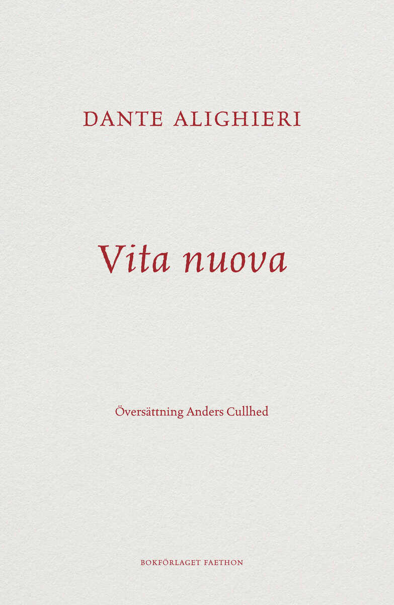Dante Alighieri : Vita nuova