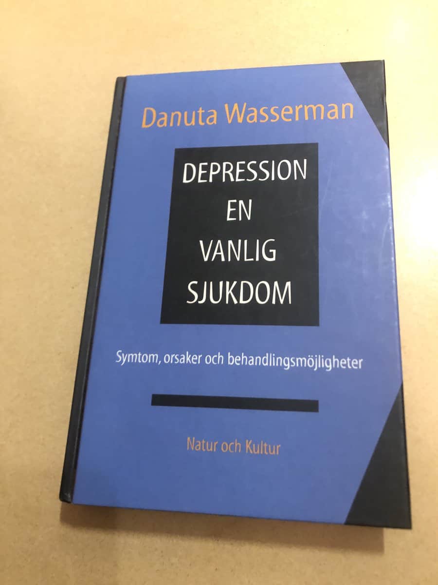 Danuta Wasserman : Depression - en vanlig sjukdom symptom, orsaker och behandlingsmöjligheter