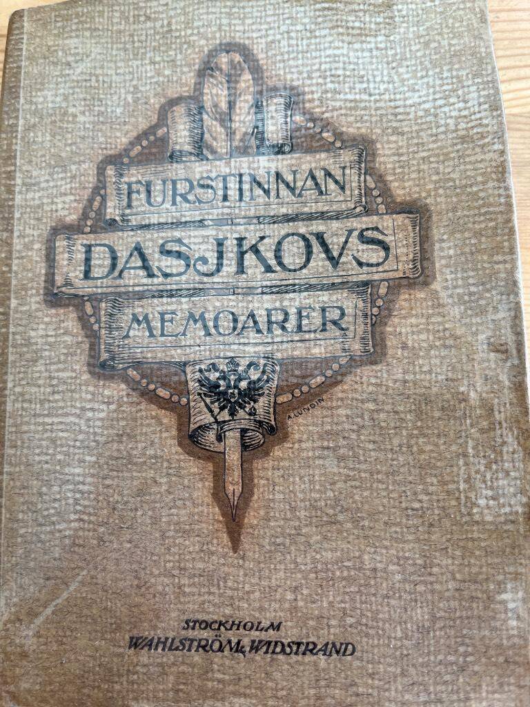 Dasjkov : Furstinnan Dasjkovs memoarer