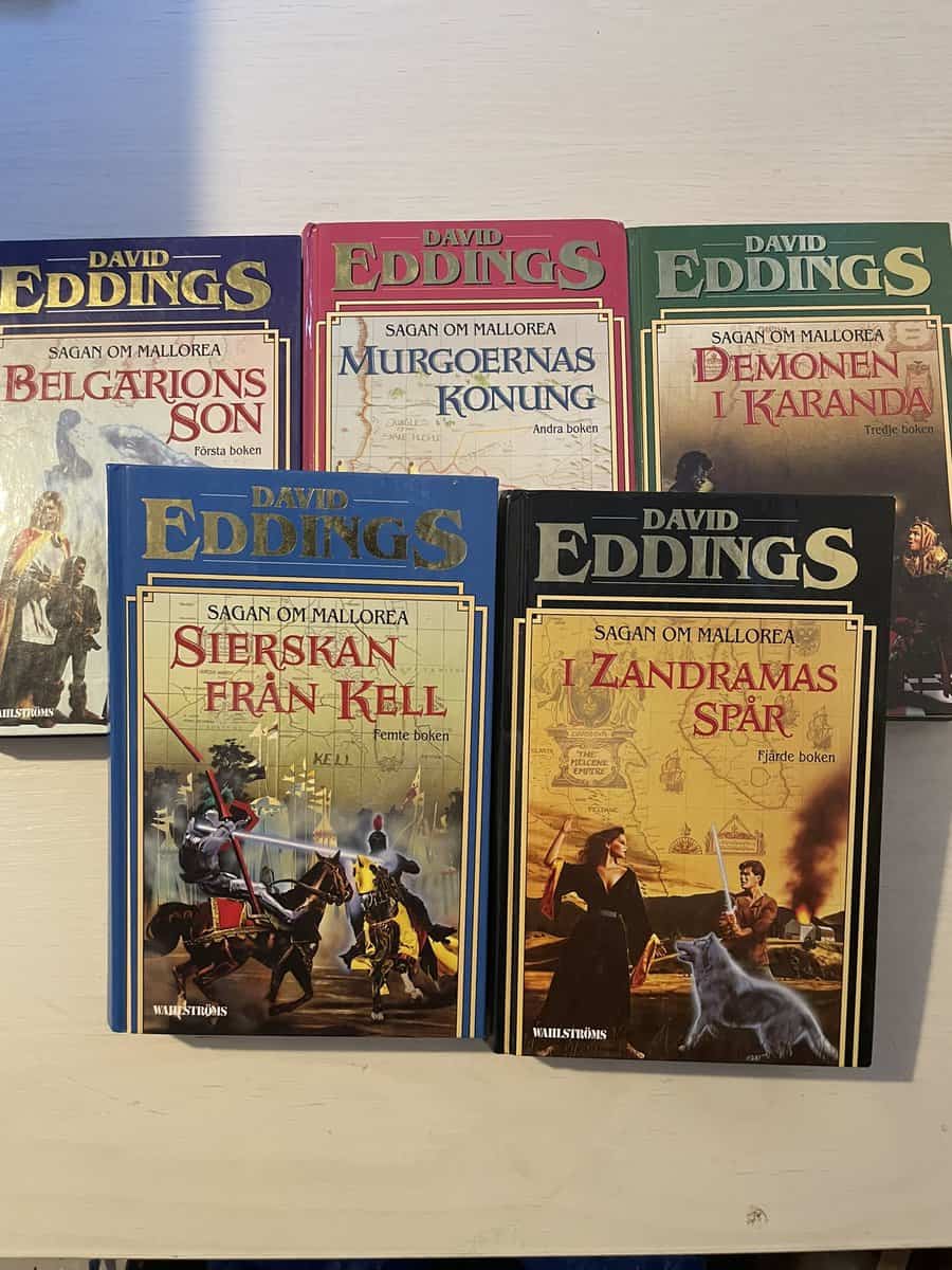 David Eddings : Sagan om Mallorea 1-5 - Hela serien - Belgarions son - Murgoernas konung - Demonen i Karanda - I Zandramas spår - Sierskan från Kell