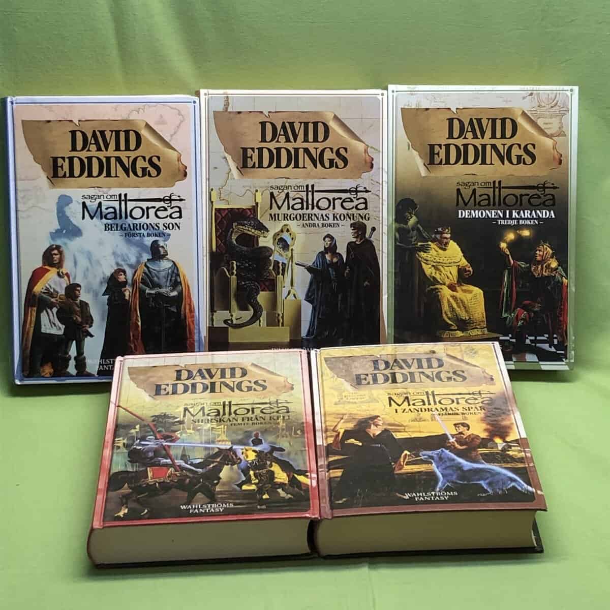David Eddings : Sagan om Mallorea - 5 band komplett