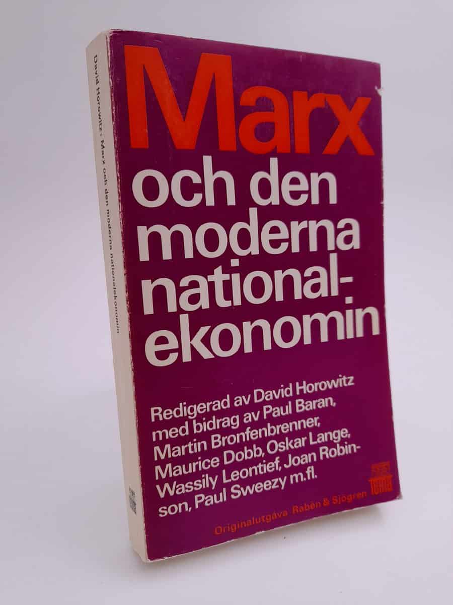 David Horowitz : Marx och den moderna nationalekonomin